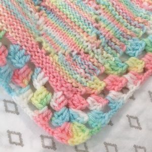 Beautiful Hand Crochet Baby Blanket